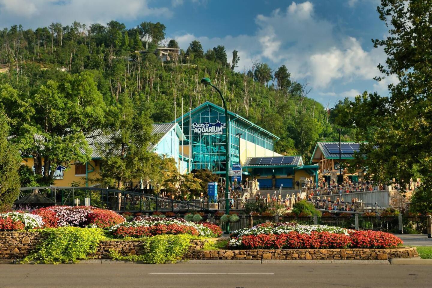 Romantic Mtn Cabin Hot Tub & Jacuzzi Views Sevierville Luaran gambar